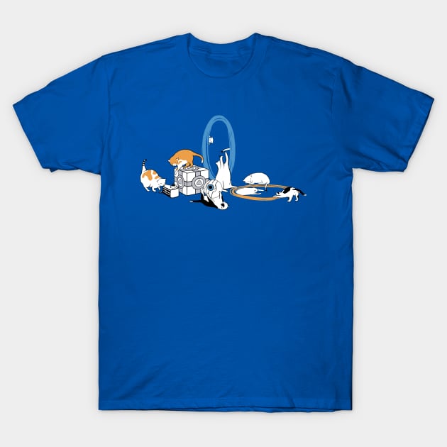 Science Cats T-Shirt by CrumblinCookie